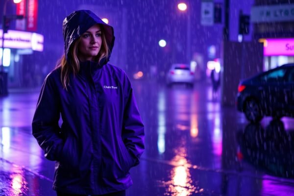 Charles River Rain Jacket Women's – Waterproof, Windproof, and Stylish Outerwear for All Seasons.