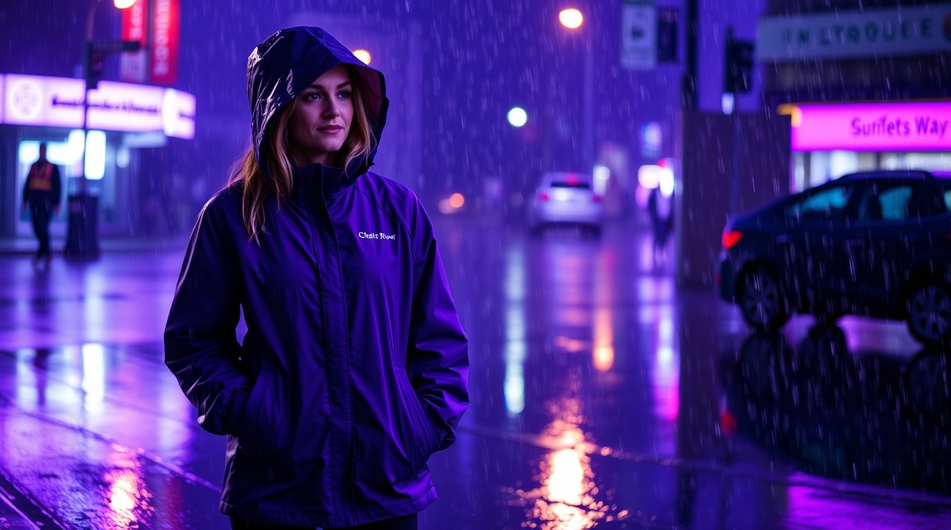 Charles River Rain Jacket Women's – Waterproof, Windproof, and Stylish Outerwear for All Seasons.