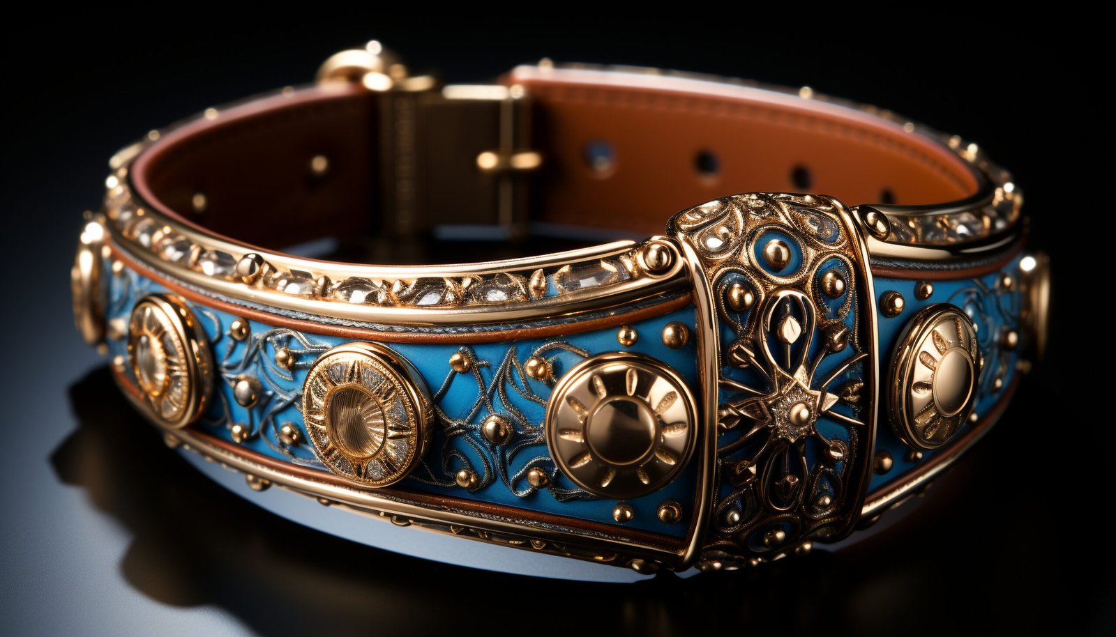 Women's turquoise belt with genuine turquoise stones, silver embellishments, and leather craftsmanship in Western and Boho styles