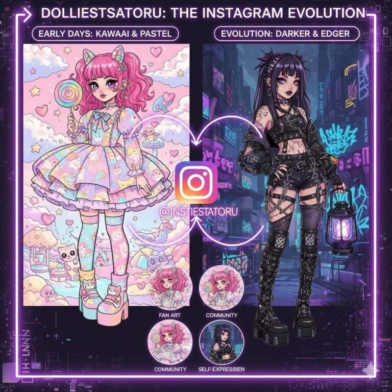 The Dolliestsatoru Instagram in Evolution Style: How Transformed Her Aesthetic Dolliestsatoru Instagram