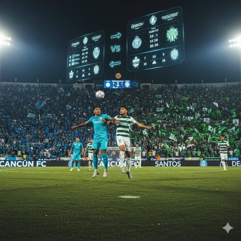 Cancún FC vs Santos